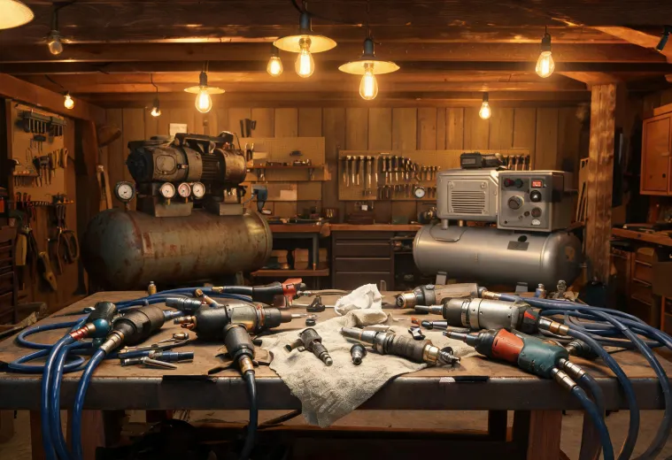 Campbell Hausfeld air compressor heritage workshop